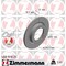 Zimmermann Brake Disc - Standard/Coated, 460101020 460101020 - alternate 1